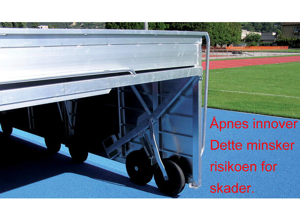 Senkeenhet for garasje til stavhopp 